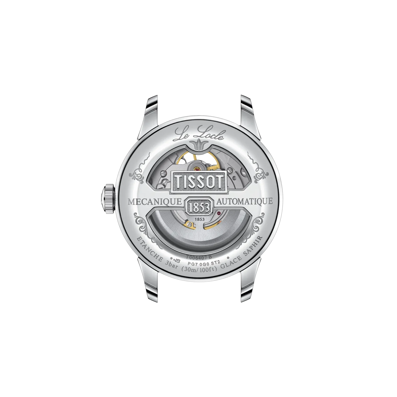 Relógio Tissot Le Locle Open Heart 39.3mm