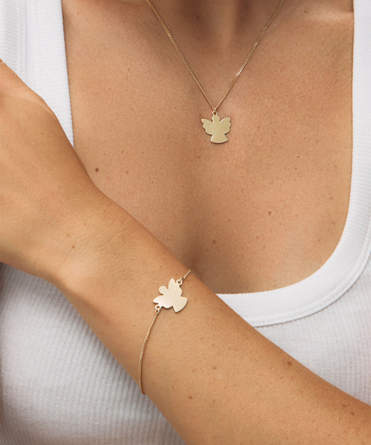 Pulseira Anjo em Prata 925 Eugénio Campos
