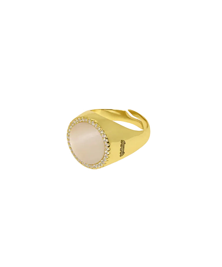 Anel Eugénio Campos Pinky Round