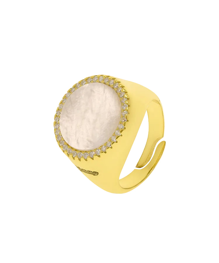 Anel Eugénio Campos Pinky Round