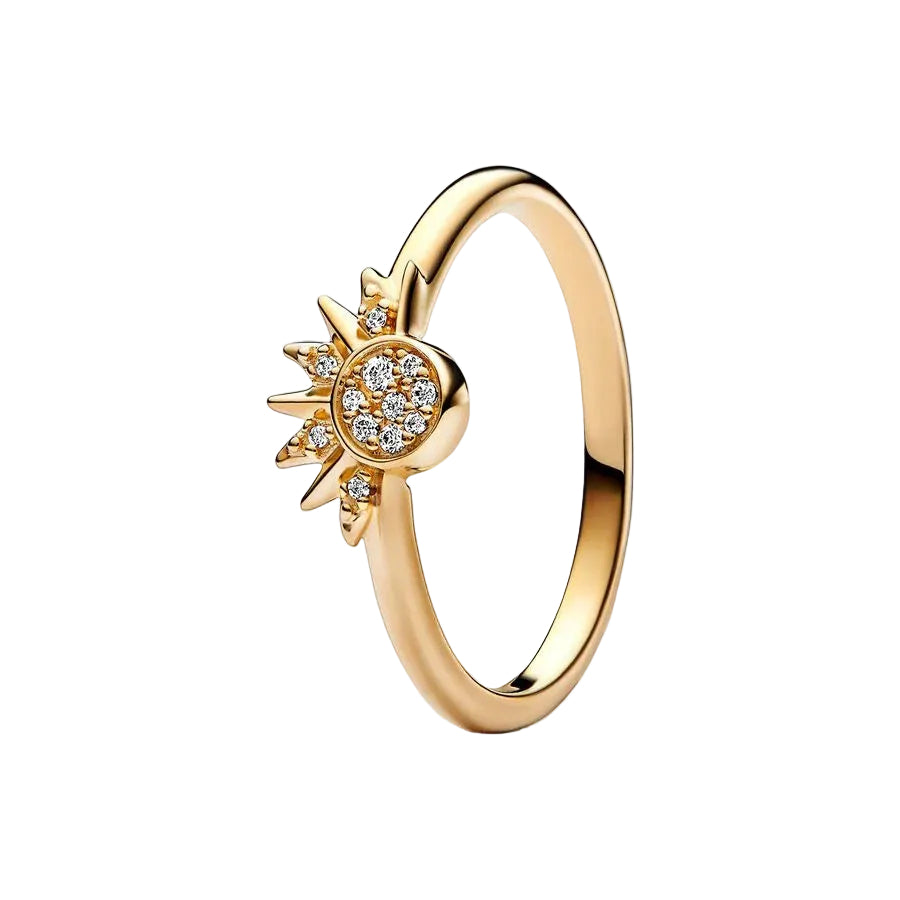 Anel Pandora Shine Celestial Sparkling Sun