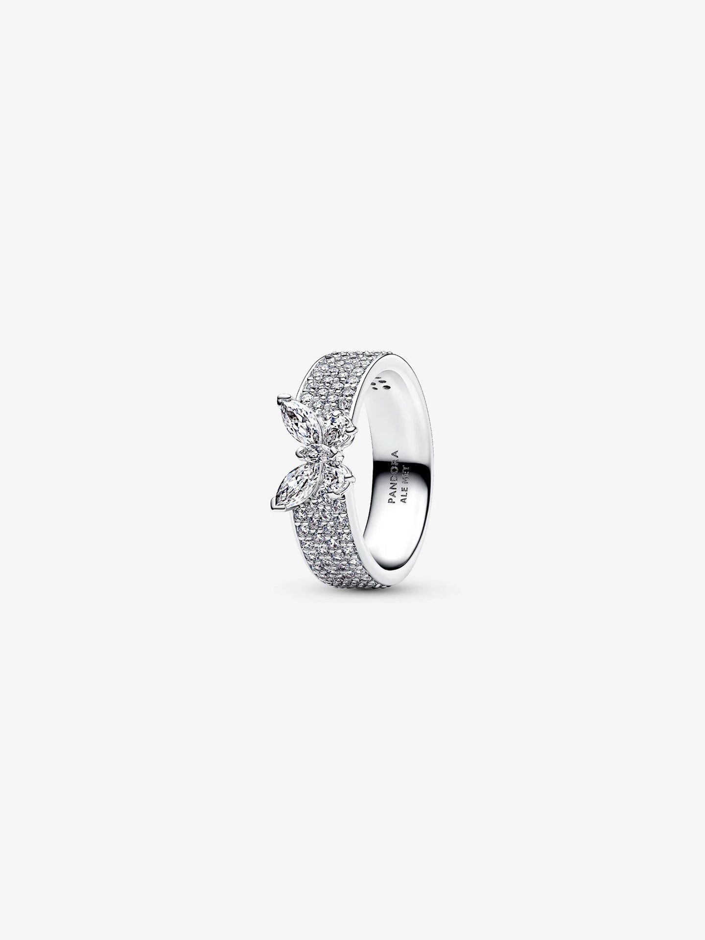 Anel Pandora Timeless Borboleta Pavé