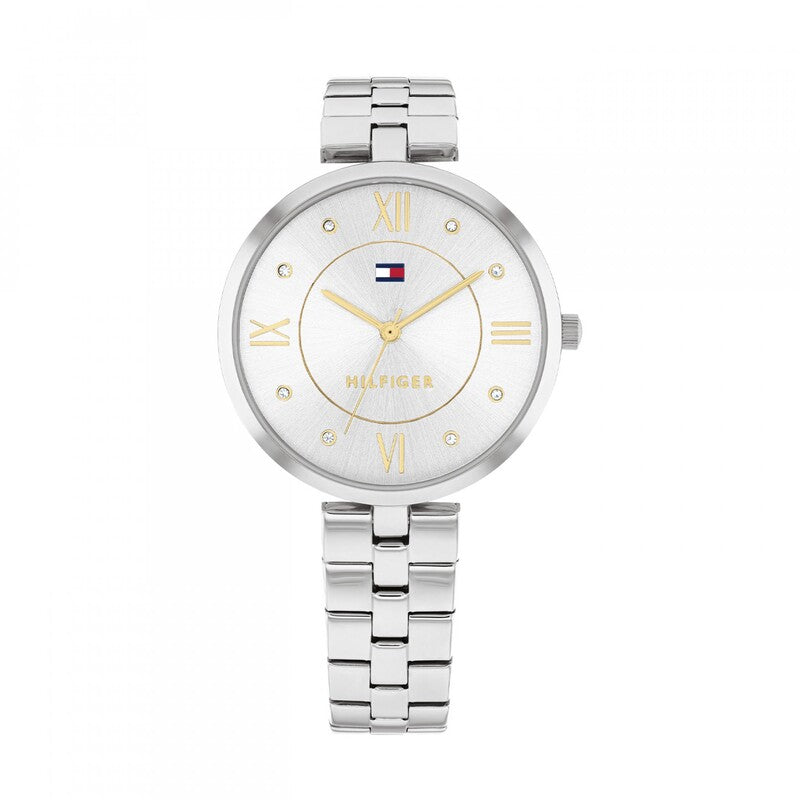 Relógio Tommy Hilfiger Cristais Branco