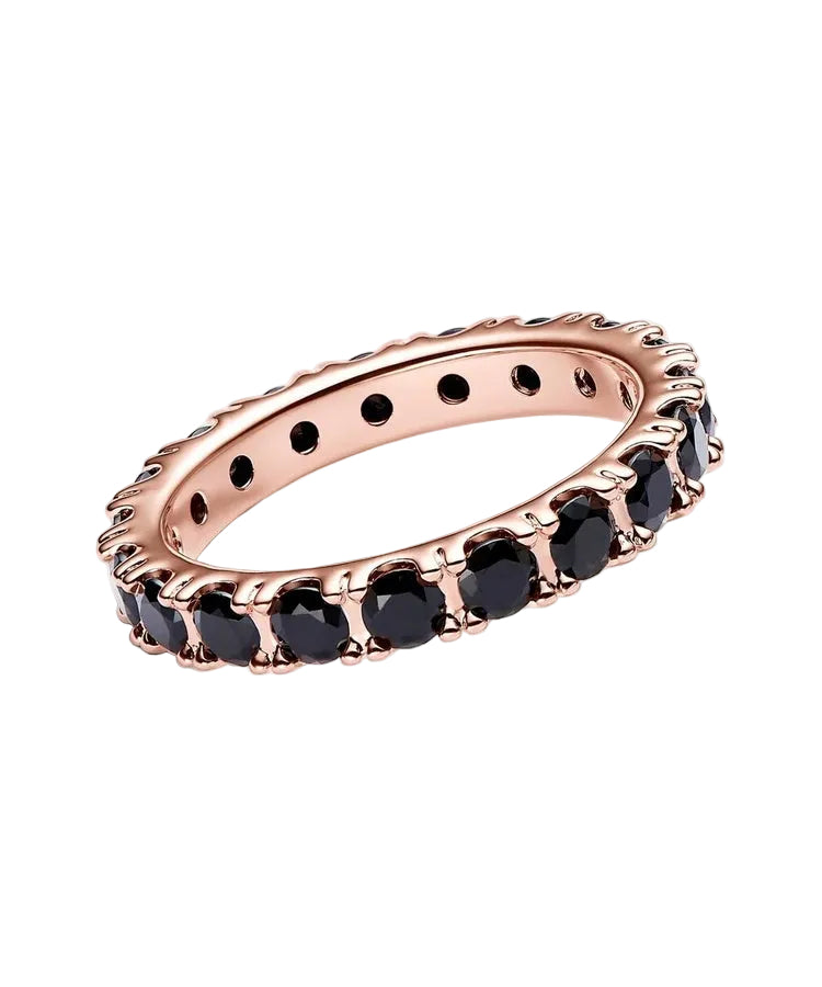 Anel Pandora Sparkling Row Eternity