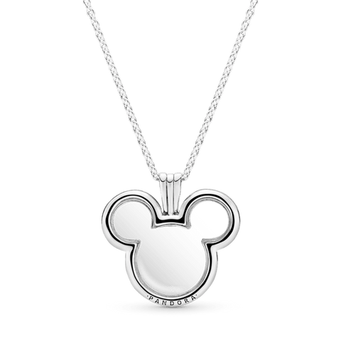 Colar Pandora Floating Locket Mickey Colar Pandora Floating Locket Mickey