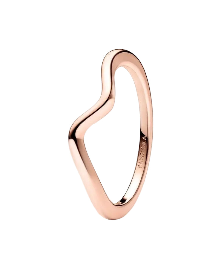 Anel Pandora Rose Wave