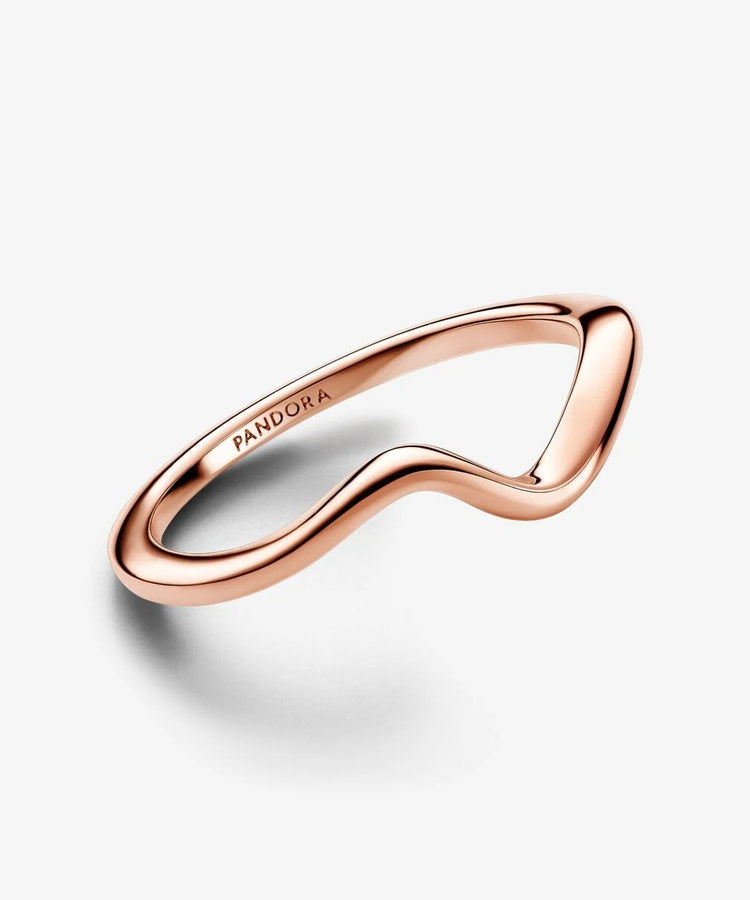 Anel Pandora Rose Wave