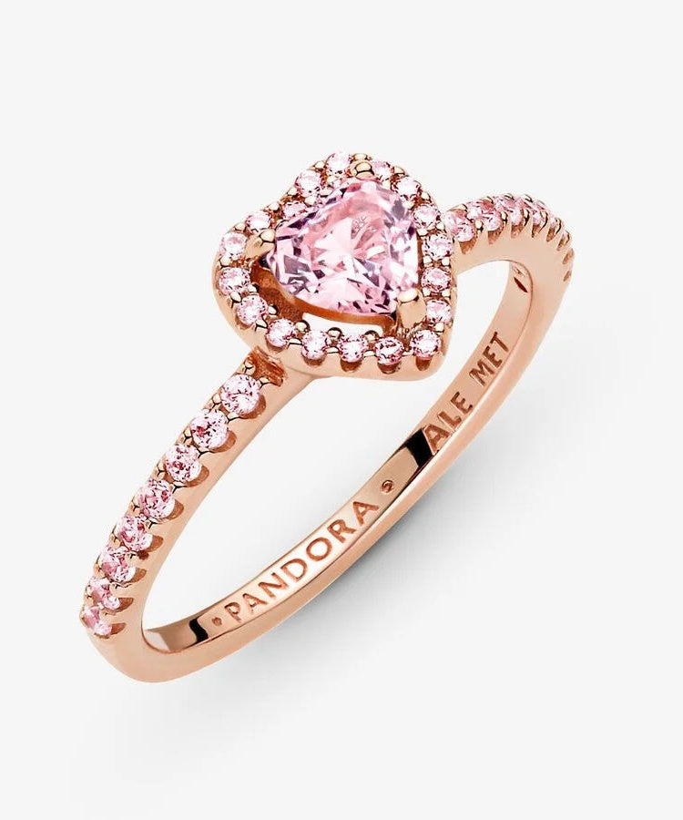 Anel Pandora Elevated Heart