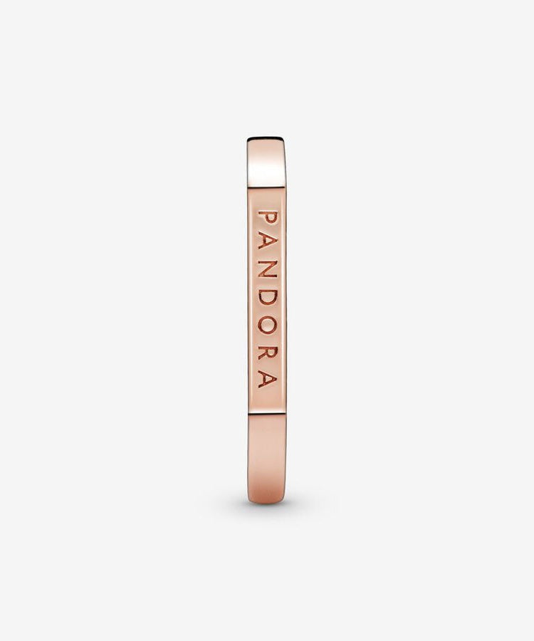 Anel Pandora Rose Logo Bar Joia