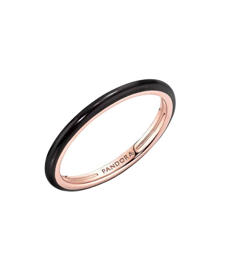 Anel Pandora ME Black Enamel