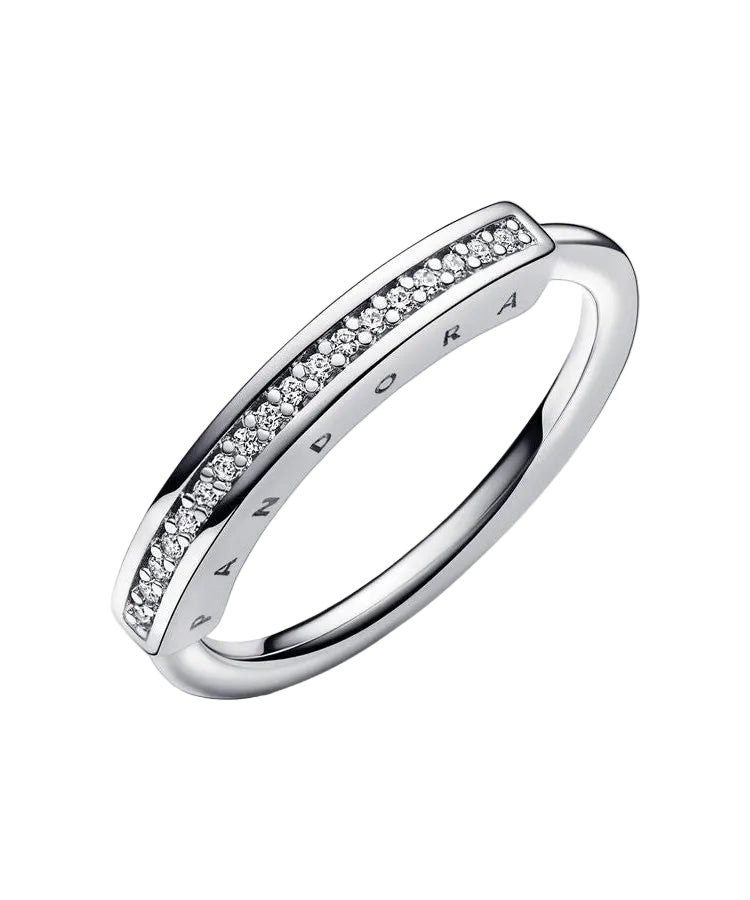 Anel Pandora Signature I-D Pavé