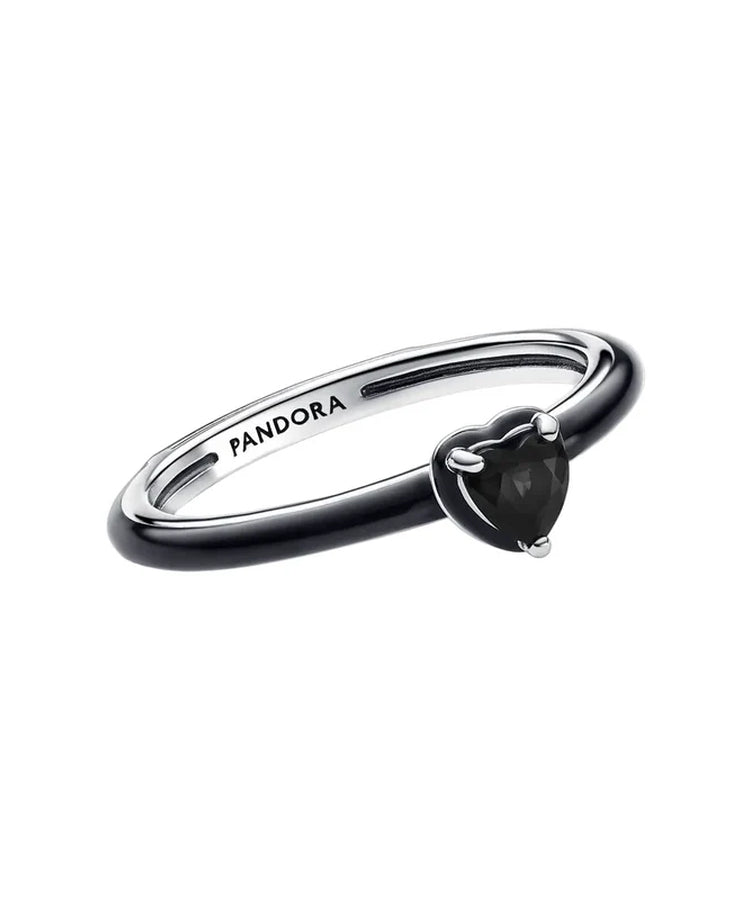 Anel Pandora ME Black Chakra Heart