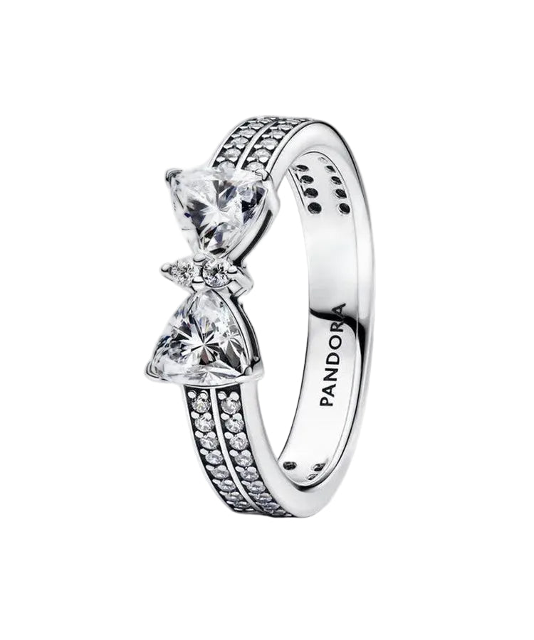 Anel Pandora Sparkling Bow