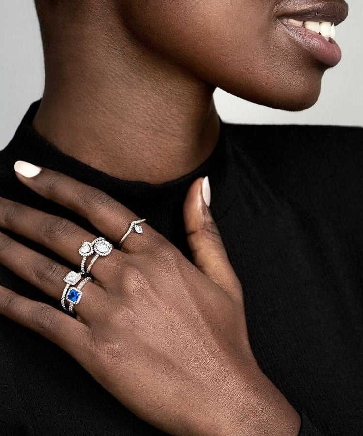 Anel Pandora Elevated Heart
