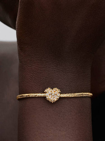 Conta Pandora Coração Brilhante Conta Pandora Coração Brilhante