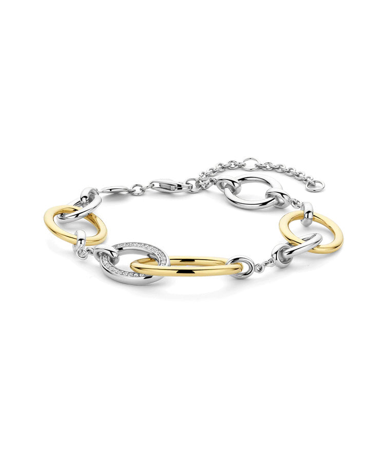 Pulseira Ti Sento Connected Circle 23096ZY