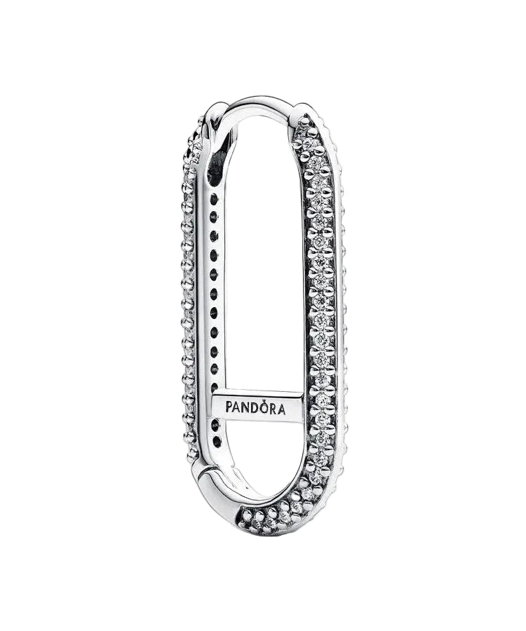 Brinco Pandora ME Oval Extended Pavé Link