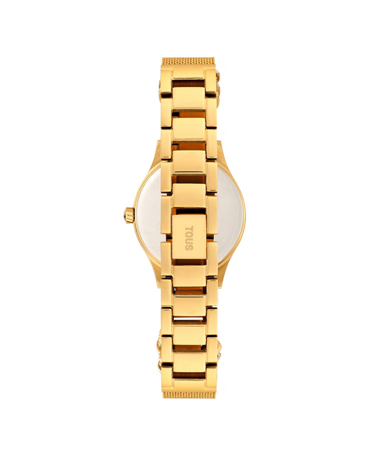 Relógio pulso Tous Epic Icon Mesh dourado
