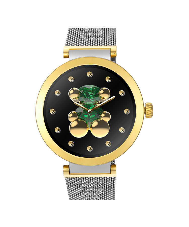 Relógio Tous S-Connect Smartwatch Bicolor Mesh Relevo