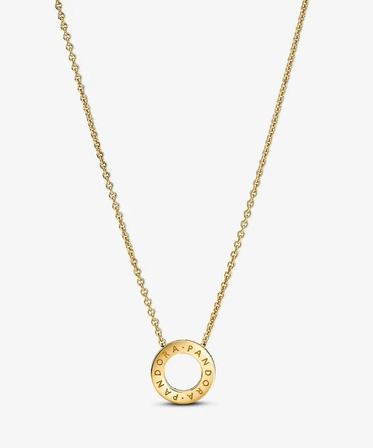 Colar Pandora Shine Logo Pavé Circle