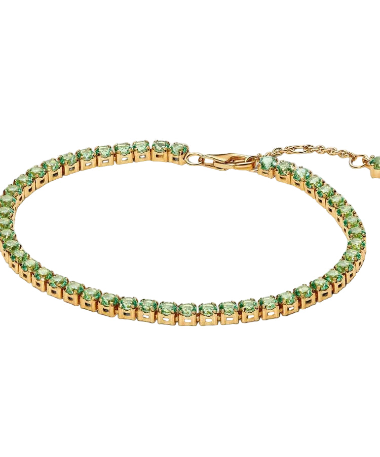 Pulseira Pandora Ténis Verde Brilhante