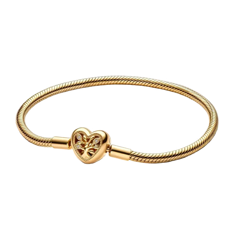 Pulseira Pandora Malha Snake Árvore de Família
