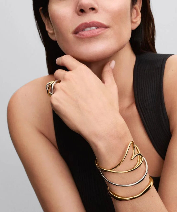 Pulseira Pandora Coração Forma Orgânica