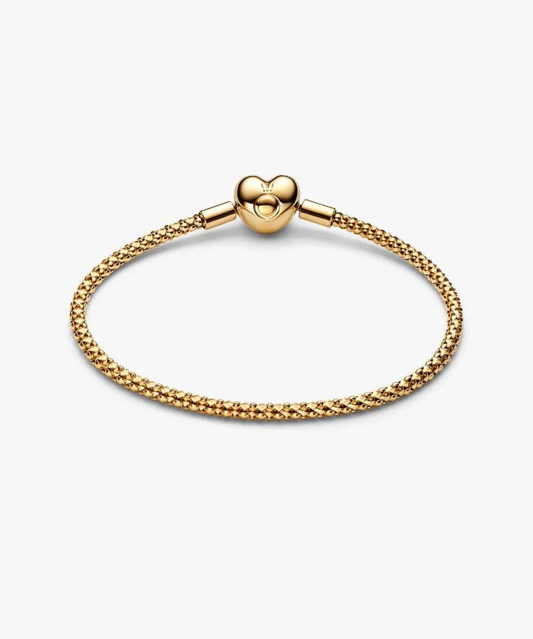 Pulseira Pandora Moments com Fecho Coração