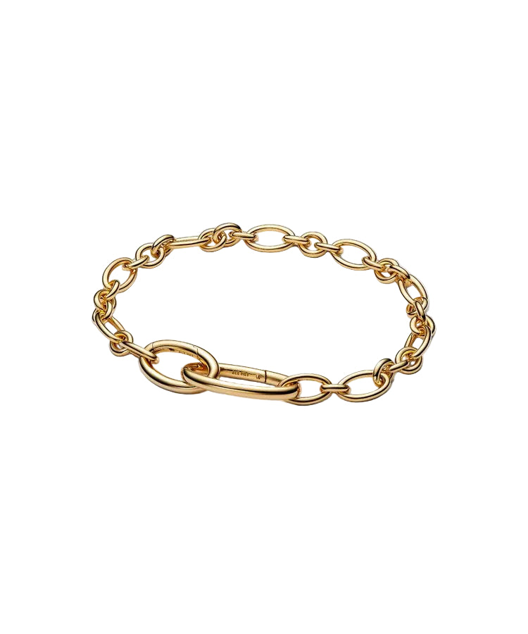 Pulseira Corrente de Elos Ovais de Abrir Pandora