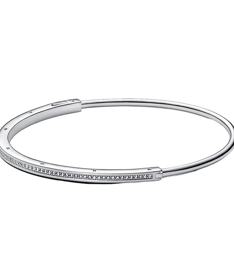 Pulseira Pandora Signature I-D Pavé