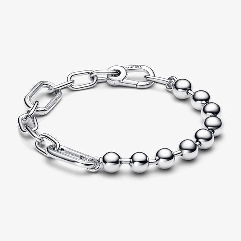 Pulseira Pandora ME Metal Bead and Link Chain Pulseira Pandora ME Metal Bead and Link Chain