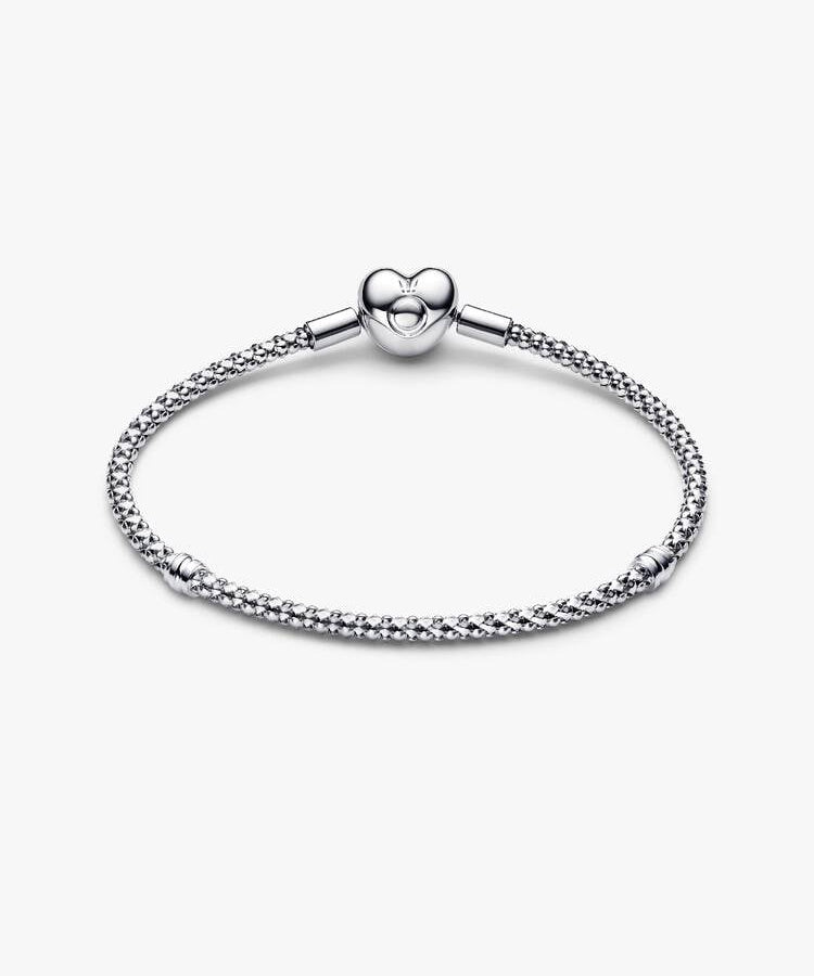 Pulseira Fecho em Coração Pandora