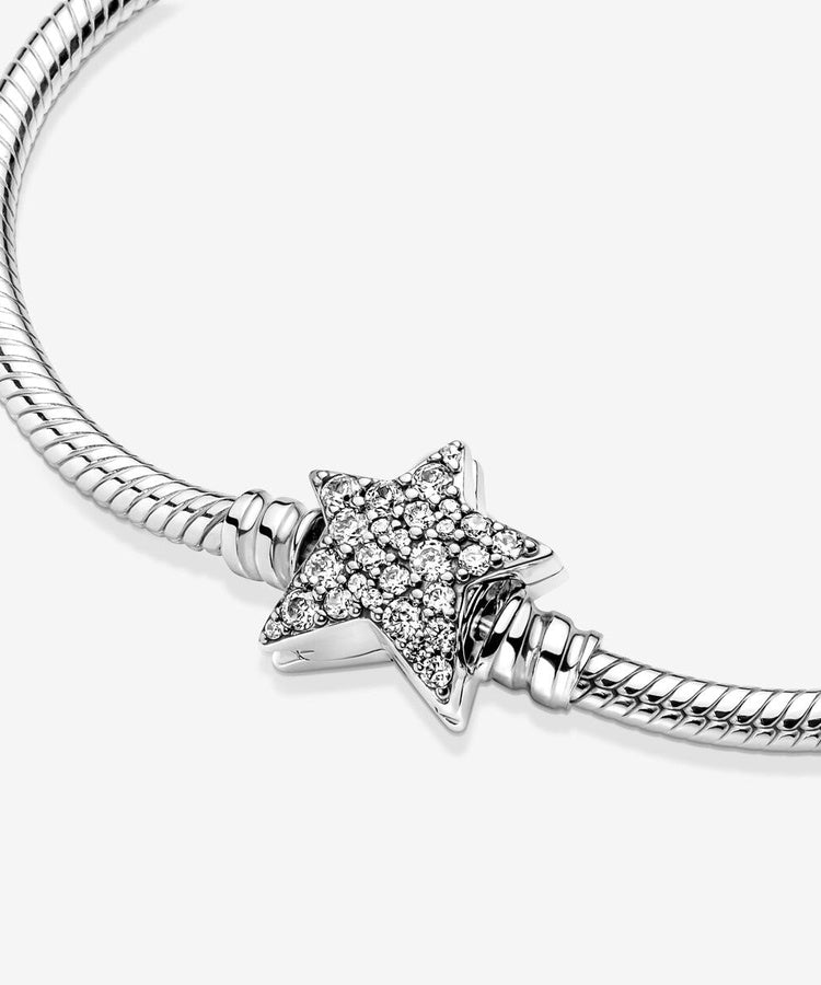 Pulseira Pandora Moments Asymmetric Star Snake