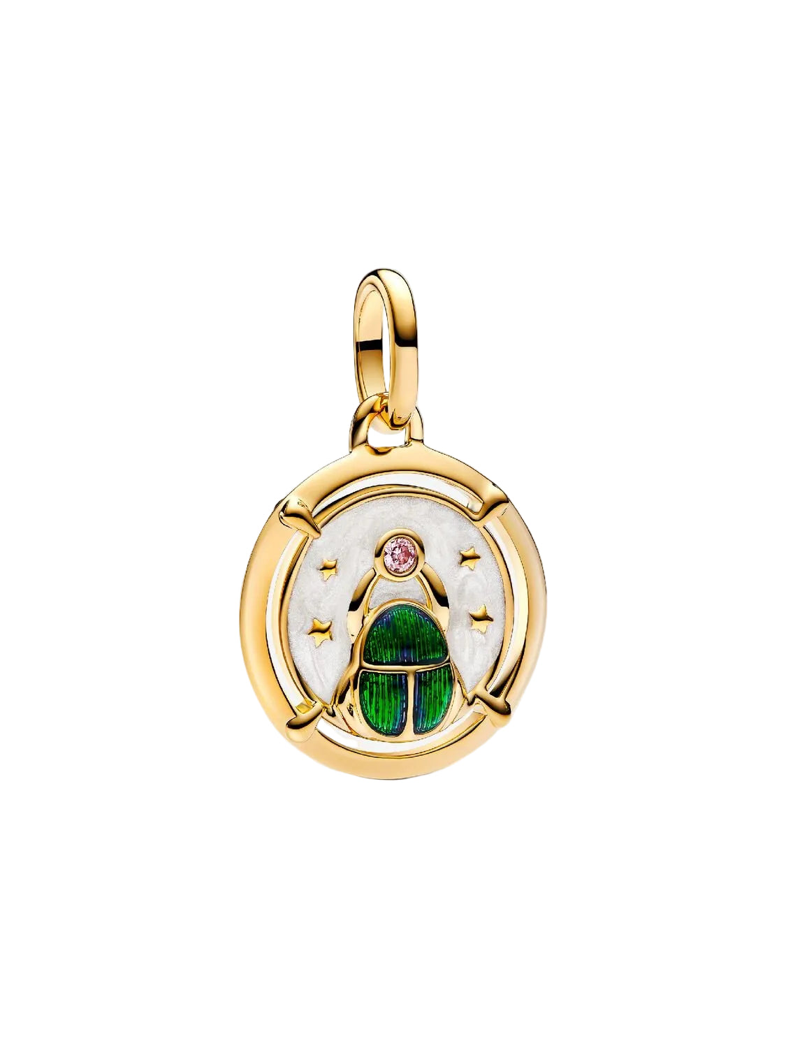 Conta Medalhão Escaravelho