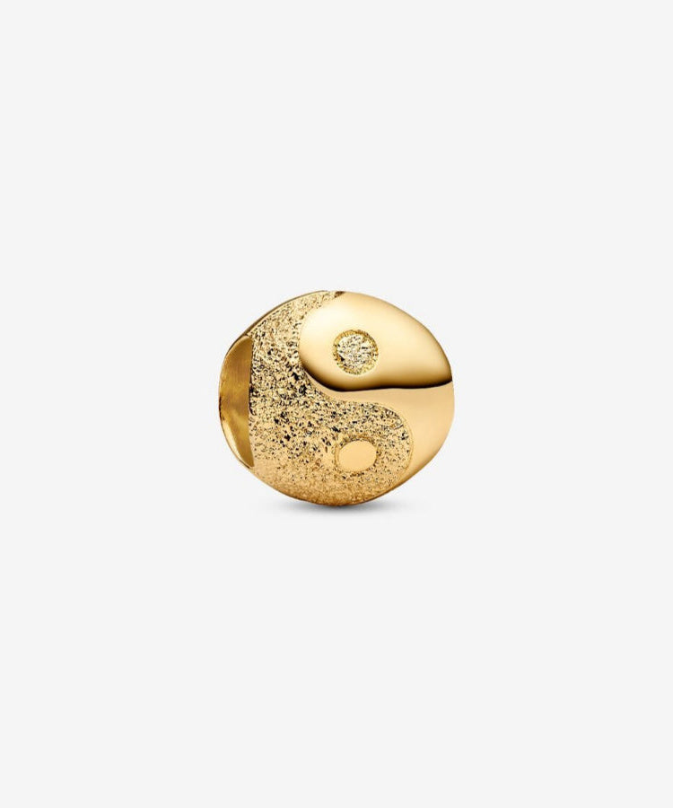 Mini Conta Yin e Yang Texturada Pandora