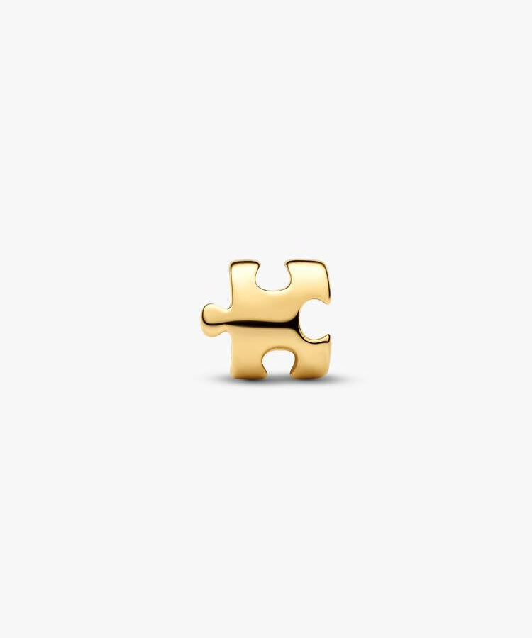 Mini Conta Pandora Peça de Puzzle