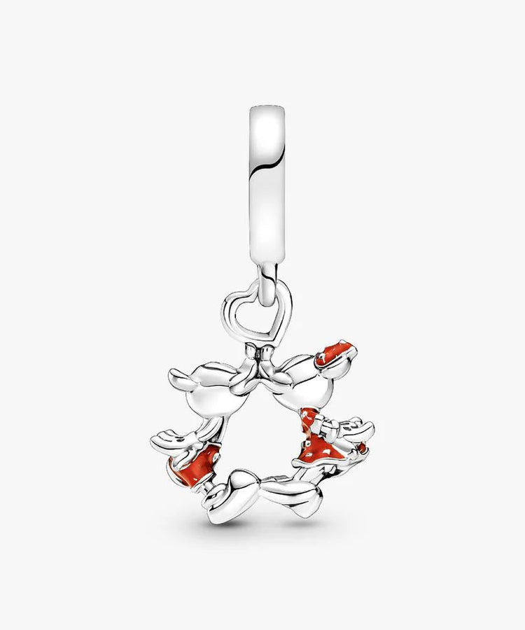 Conta Pandora Disney Mickey and Minnie Kissing
