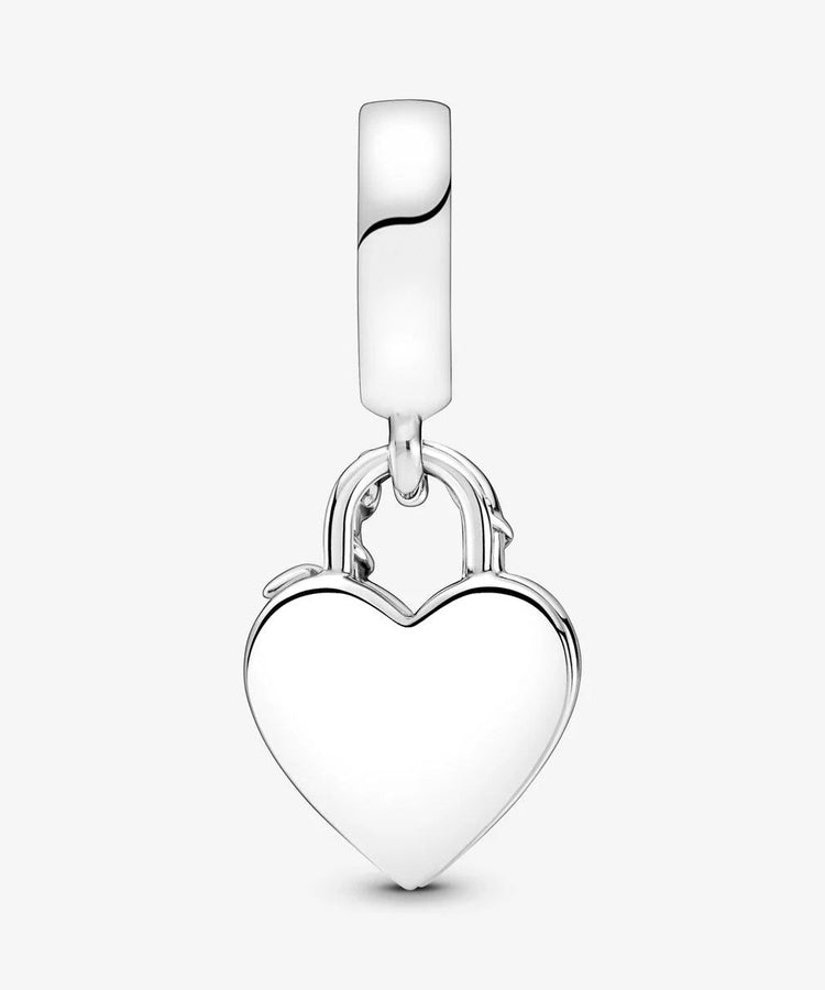 Conta Pandora Rose Heart Padlock