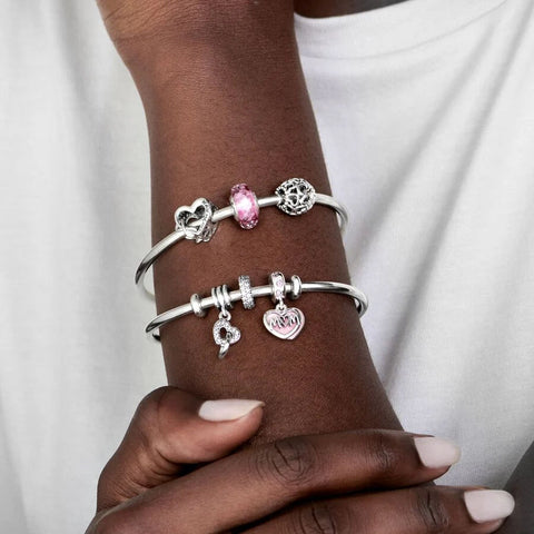 Conta Pandora Openwork Heart Conta Pandora Openwork Heart