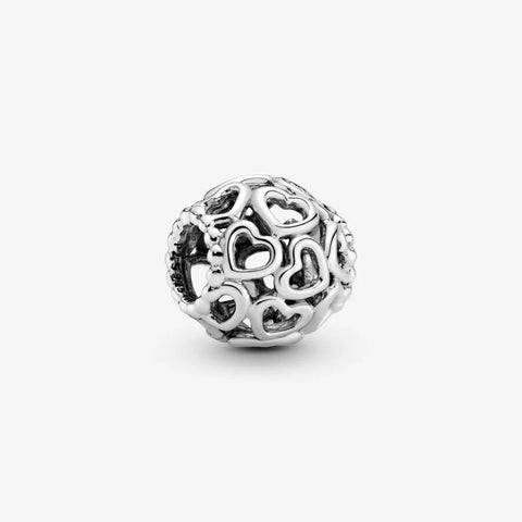 Conta Pandora Openwork Heart Conta Pandora Openwork Heart