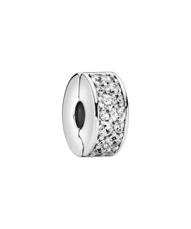 Clip Pandora Pavé Transparente