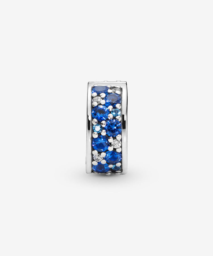 Clip Pandora Pavé Azul