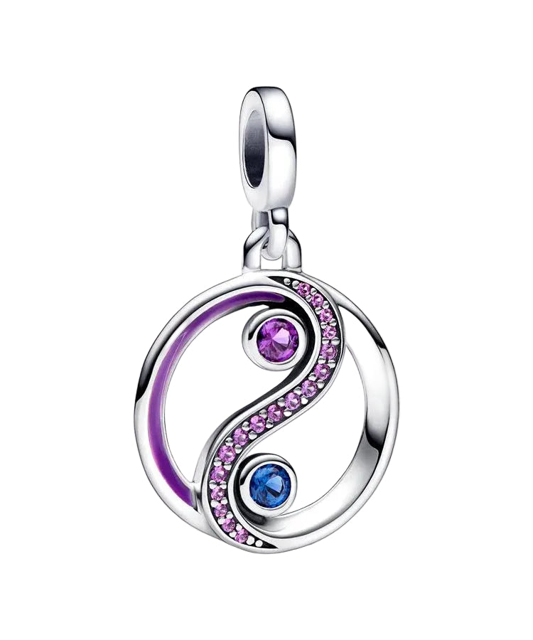 Conta Pandora ME Medalhão Equilíbrio Yin & Yang