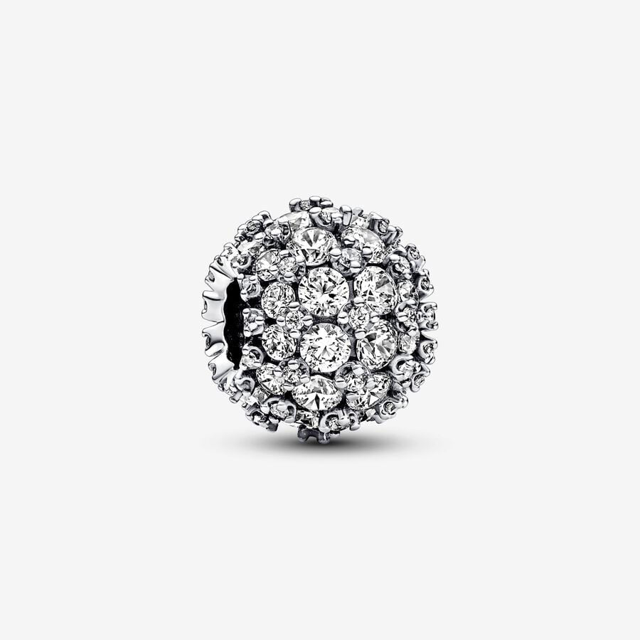 Conta Pandora Sparkling  Pavé Round