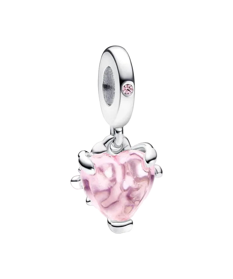 Conta Pandora Pink Family Tree and Heart