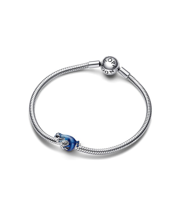 Conta Pandora Metallic Blue Gecko
