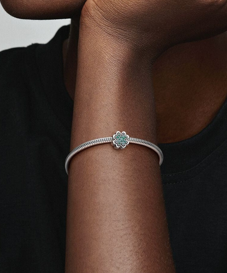 Conta Pandora Splittable Four Leaf Clover
