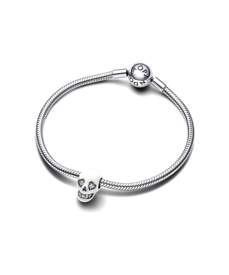 Conta Pandora Sparkling Skull