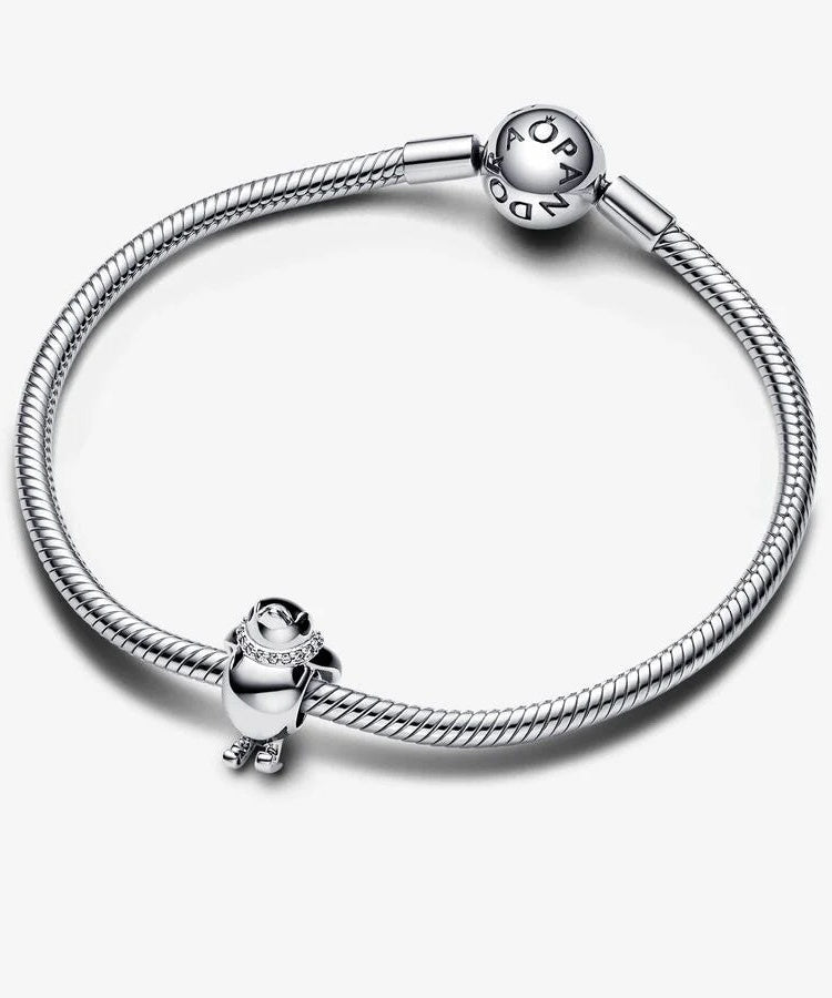 Conta Pandora Skiing Penguin