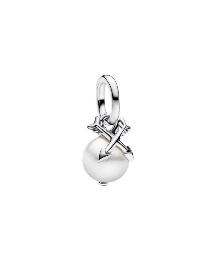Mini Pendente Pandora Pérola e Flechas